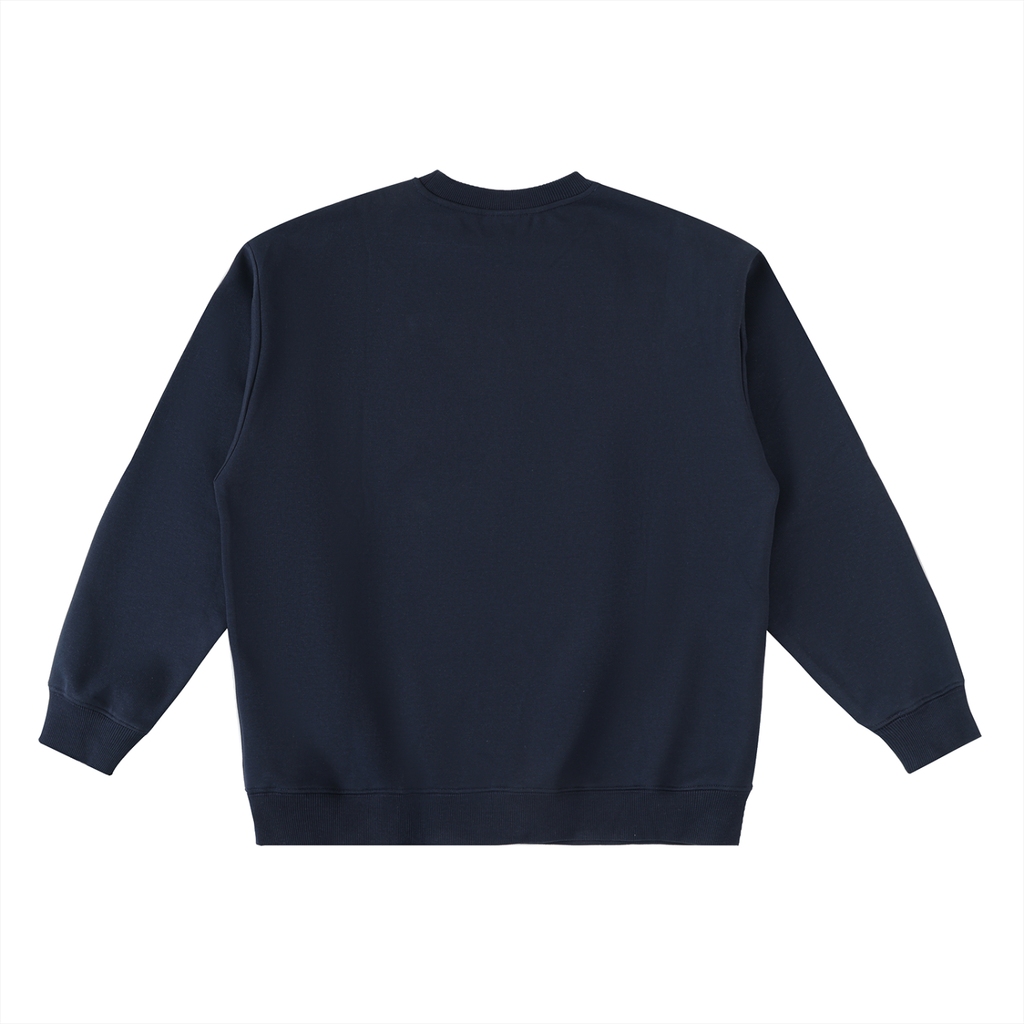 Penmanship Oversized Crewneck Taped Sweatshirt