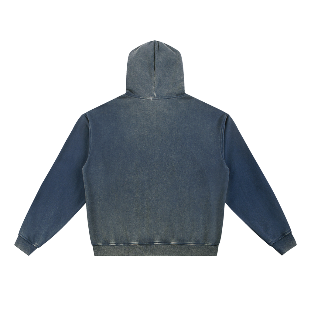 Penmanship Vintage Washed Gradient Fleece Hoodie