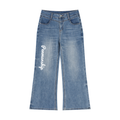 Penmanship Women’s Vintage Wash Wide Leg Jeans