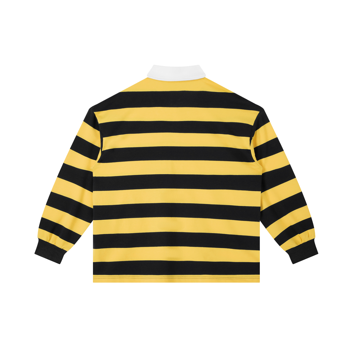 Penmanship Color Block Stripe Polo Shirt