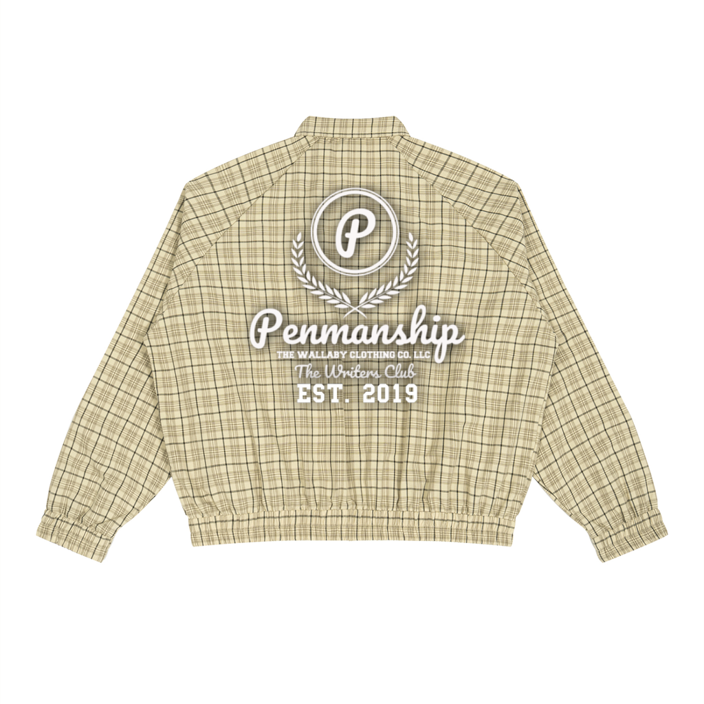 Penmanship,Clothing,Streetwear,Plaid,Jacket
