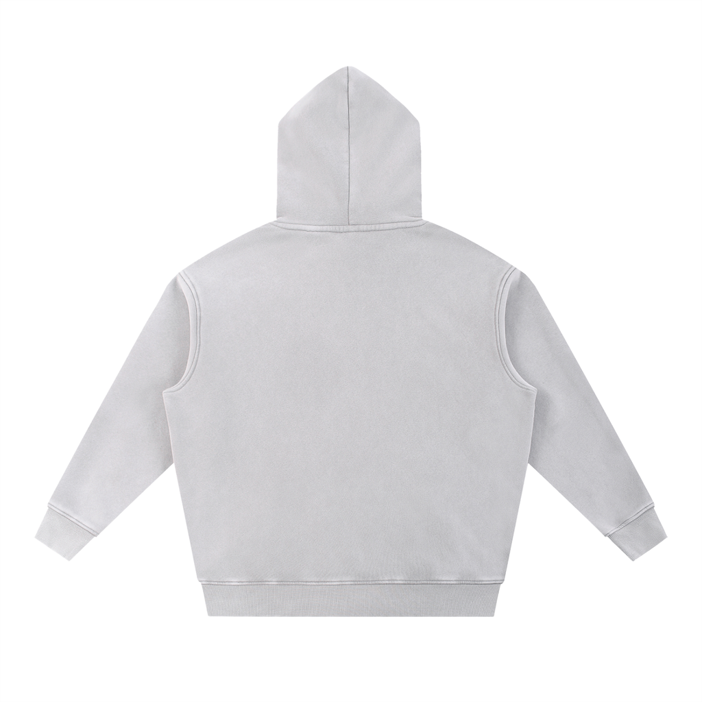 Penmanship Snow Wash Fleece Oversize Hoodie