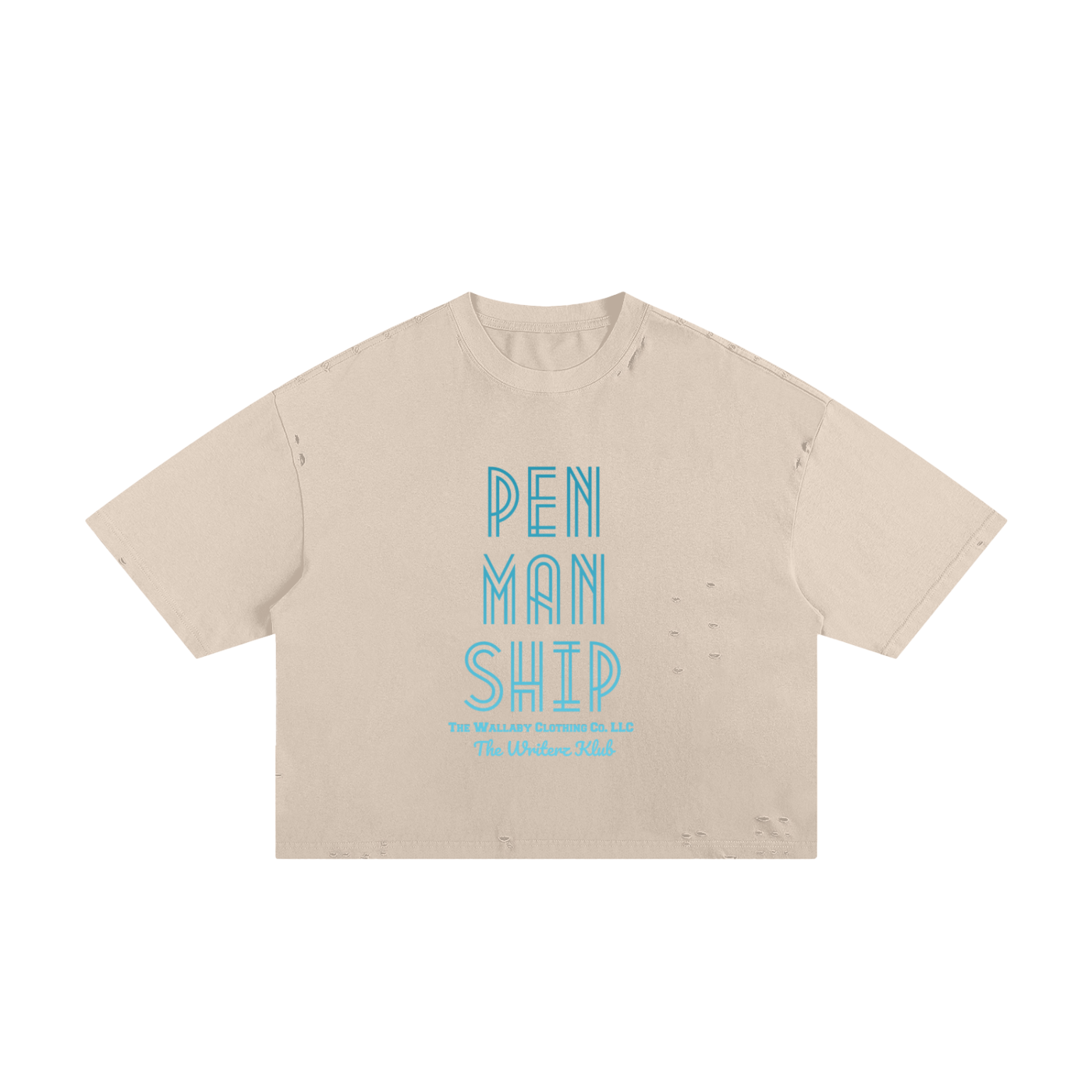Penmanship,Boxy,Graphic,Tshirt