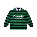 Penmanship Color Block Stripe Polo Shirt