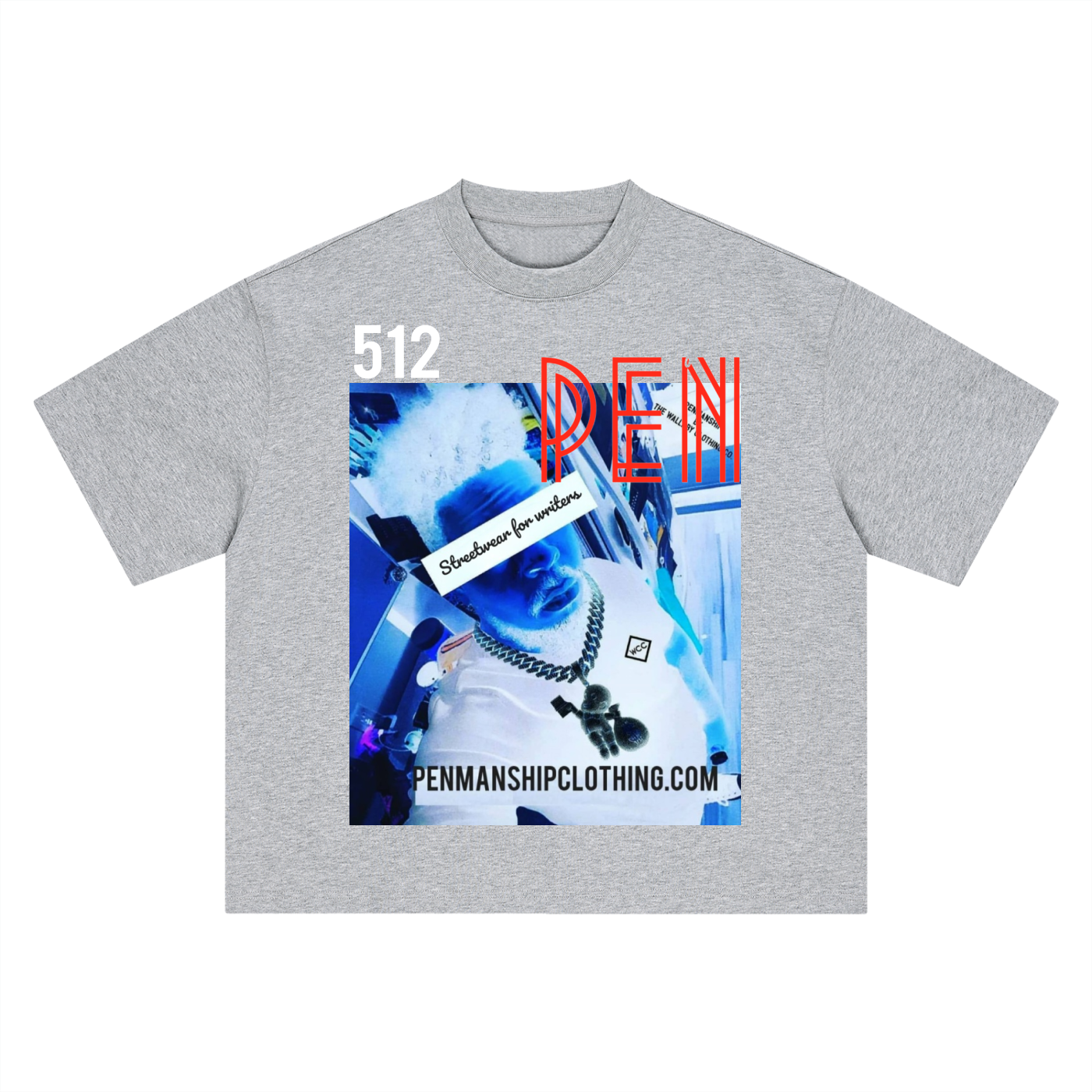 Penmanship Boxy Oversized T-Shirt
