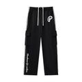 Penmanship Stripe Straight-Leg Pants