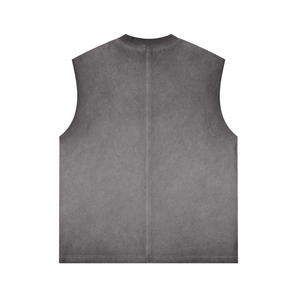 Penmanship "Censored" Reverse Washed Tank Top