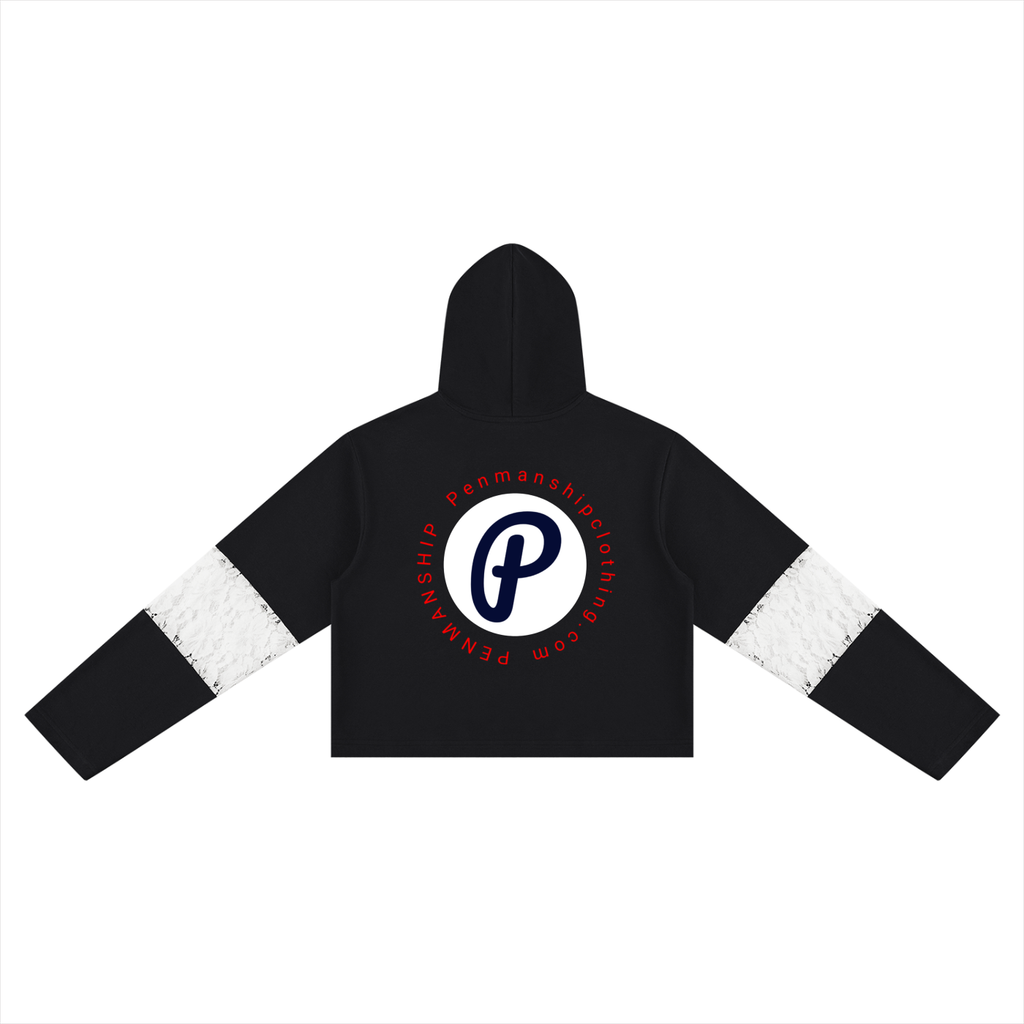 Penmanship,Streetwear,Clothing,Hoodie,Cropped,Laced