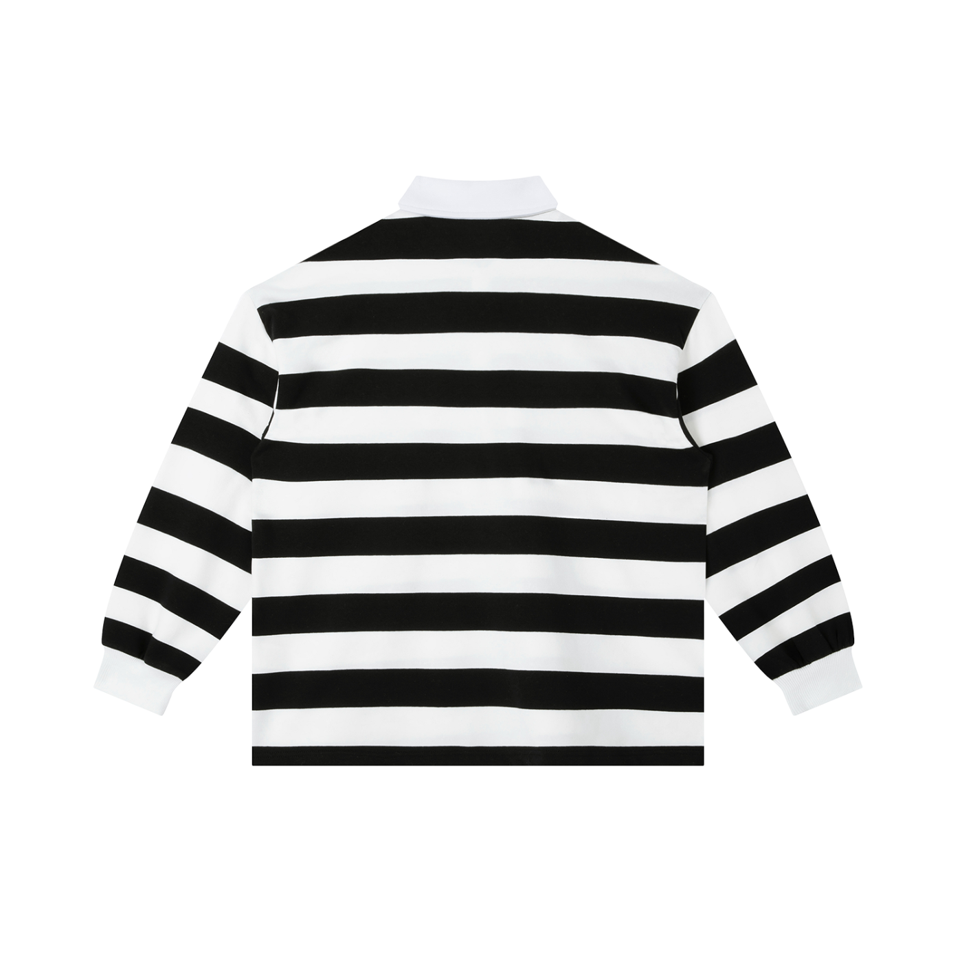 Penmanship Color Block Stripe Polo Shirt
