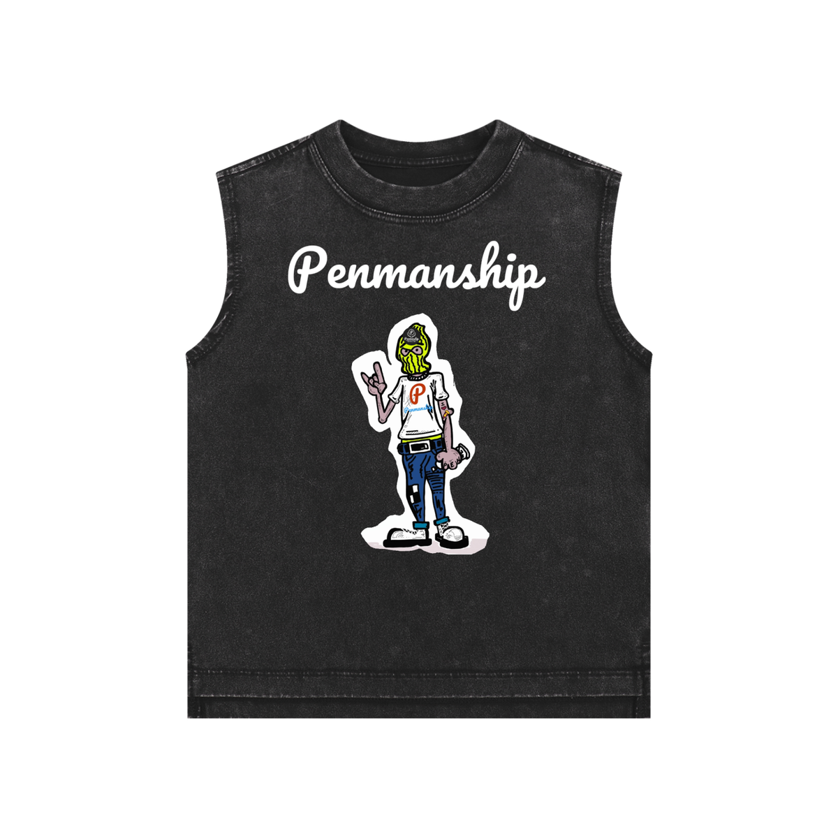 Penmanship,Clothing,Streetwear,Kids,Tank,Top