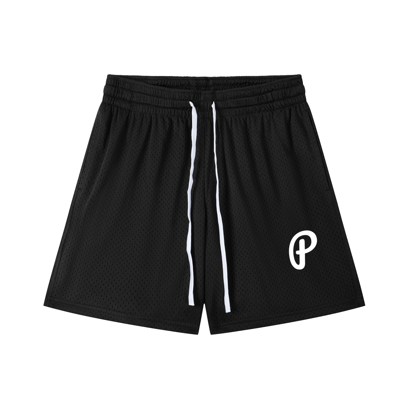 Penmanship Mesh Drawstring Shorts