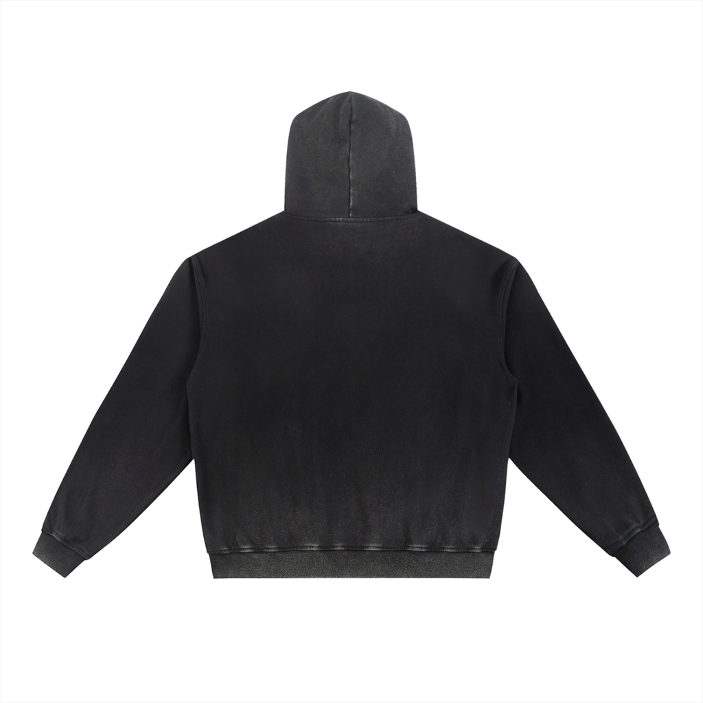 Penmanship Vintage Washed Gradient Fleece Hoodie