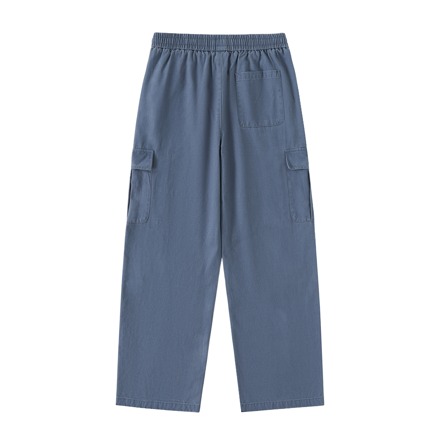 Penmanship Drawstring Waist Straight-Leg Cargo Pants