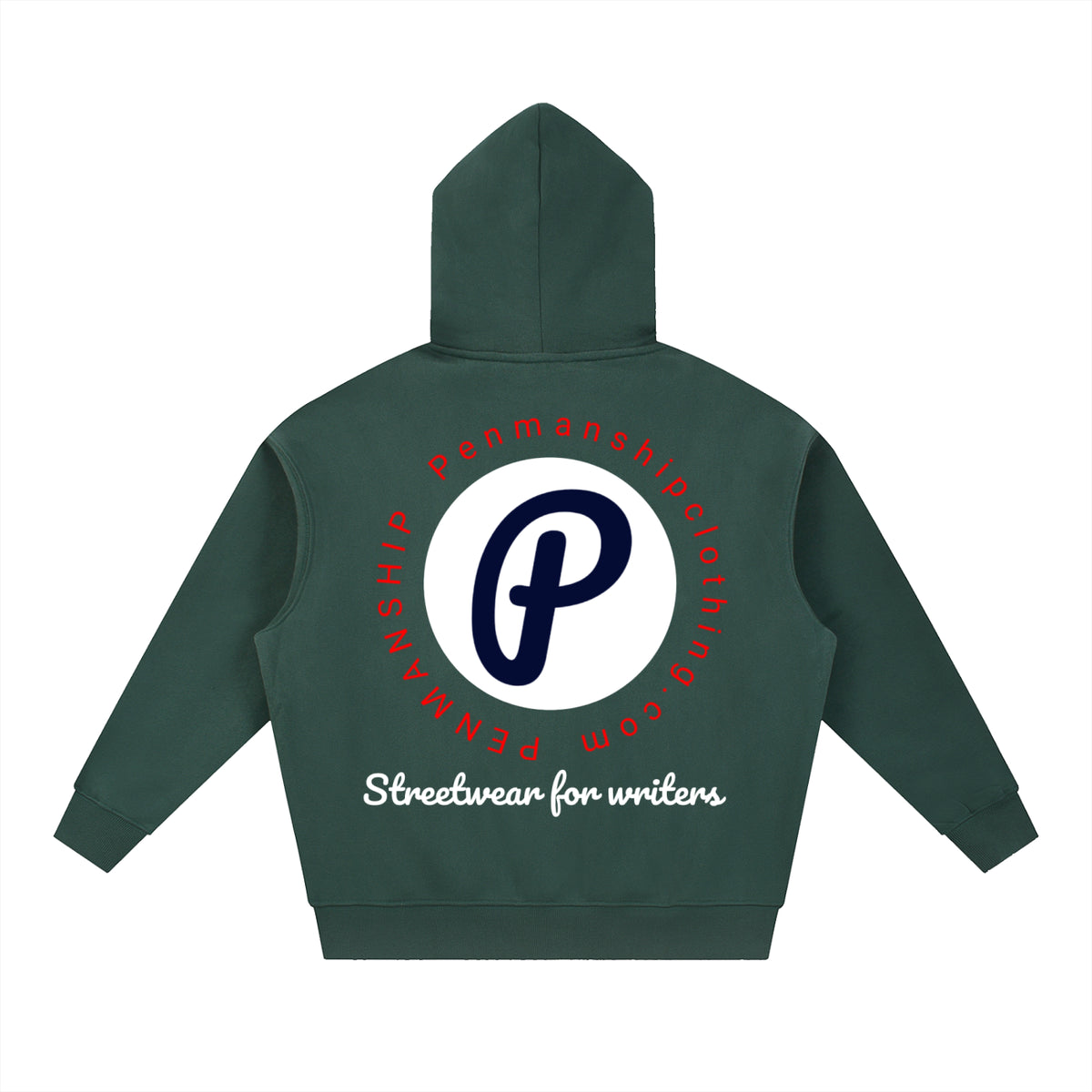 Penmanship censored 101 Essential Oversized Boxy Fit Fleece Hoodie