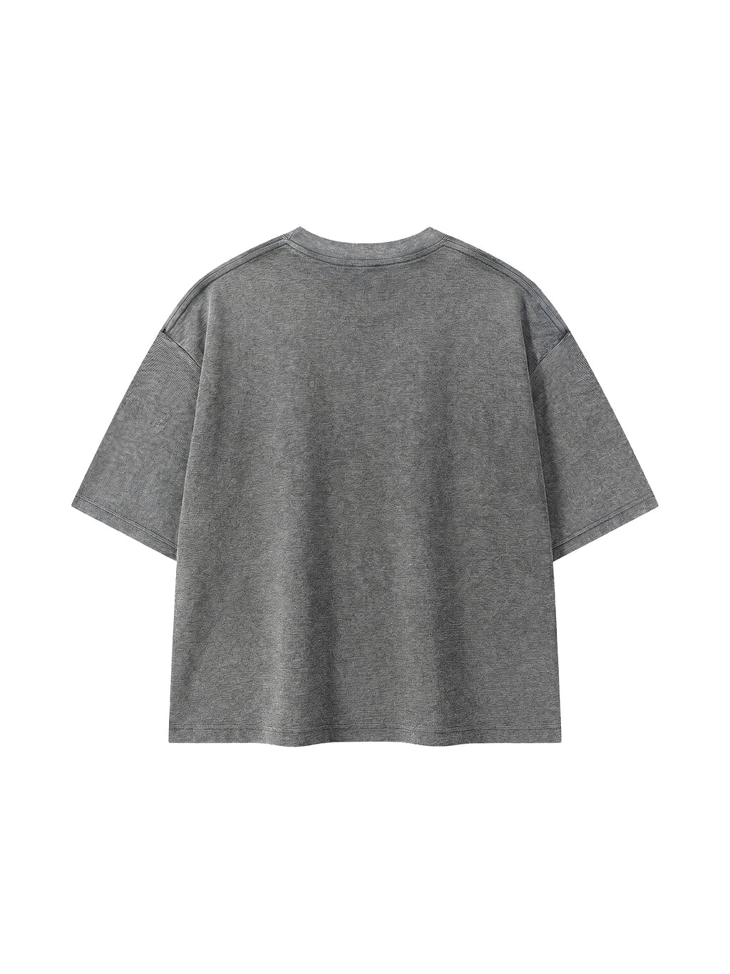 Penmanship Unisex Mineral Wash Waffle Boxy T-Shirt